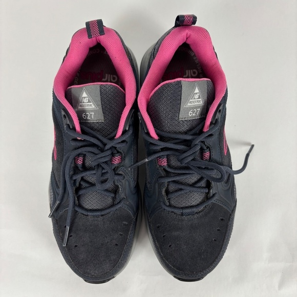 New Balance Work Shoes/Low Boots, Gray Pink, 627 Industrial Steel Toe, Sneaker - Picture 3 of 11